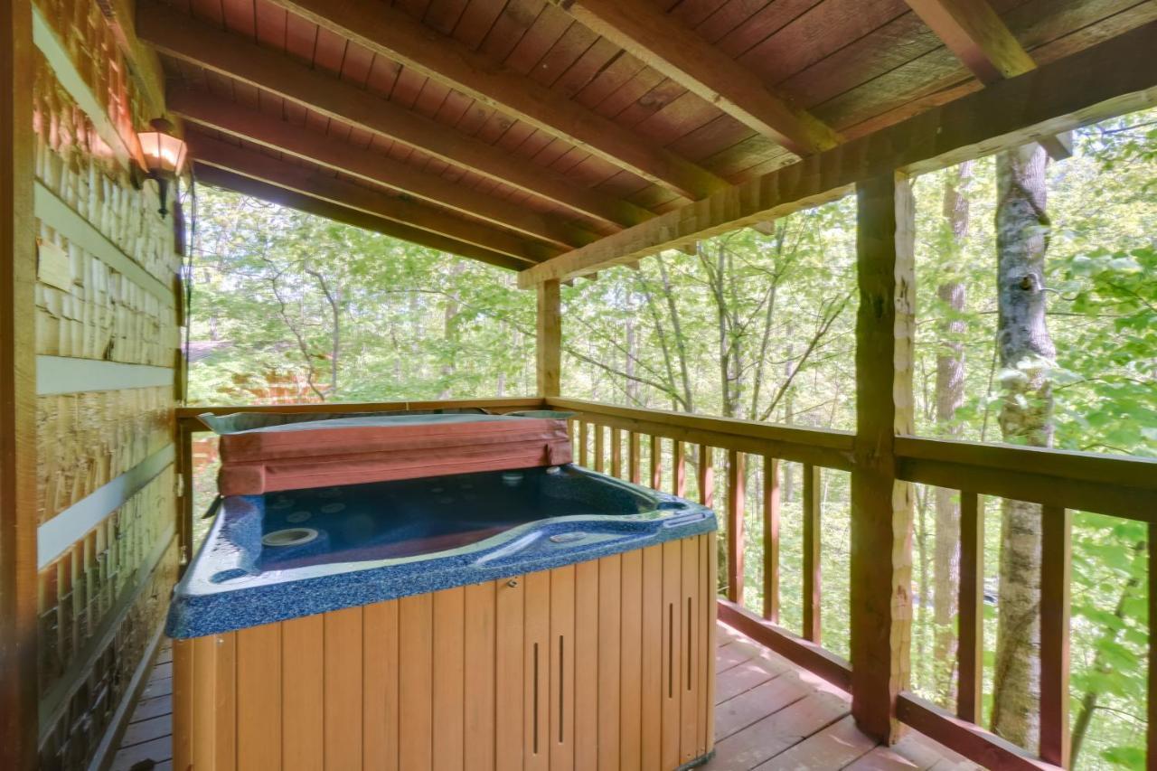 Gatlinburg Cabin With Hot Tub About 6 Mi To Downtown! 외부 사진